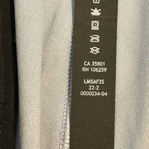 Lululemon men's light blue gray chambray color Commission Slim-Fit Pant 32 X 28 - Picture 6 of 7